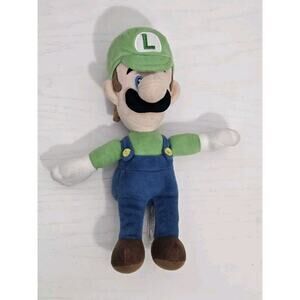 Luigi Plush Doll Toy‎ Super Mario Bros Nintendo Little Buddy 2010
